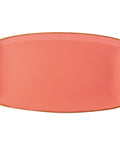 Coral Rectangular Plate 31x18cm/12"x7"