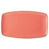 Coral Rectangular Plate 31x18cm/12"x7"