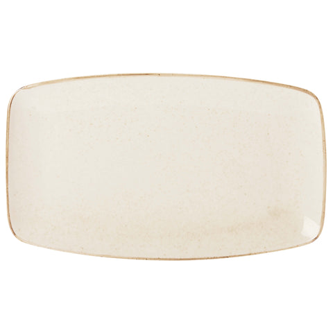 Oatmeal Rectangular Plate 31x18cm/122x7"