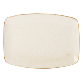 Oatmeal Rectangular Plate 32cm