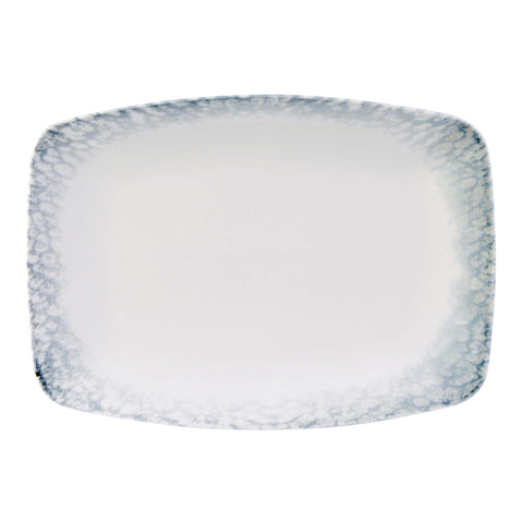 Ripple Rectangular Plate 32cm/ 12½"