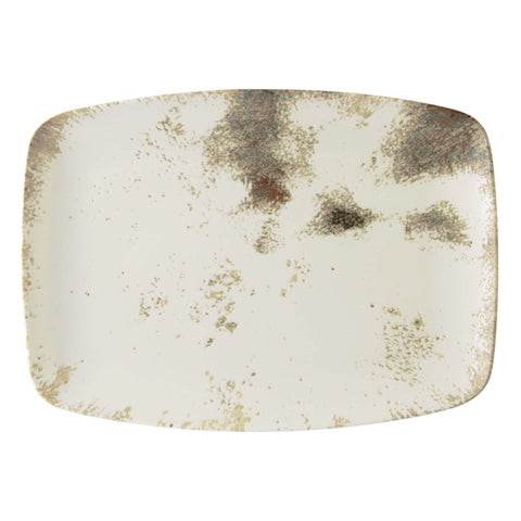 Sand Rectangular Plate 32cm/ 12½"