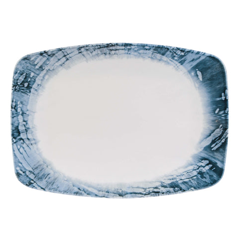 Wave Rectangular Plate 32cm/ 12½