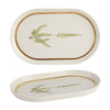 Botanical Oval Plate 18cm - Pack 6