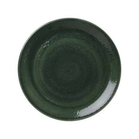 Vesuvius Burnt Emerald Coupe Plate 23cm (9") - Pack 12