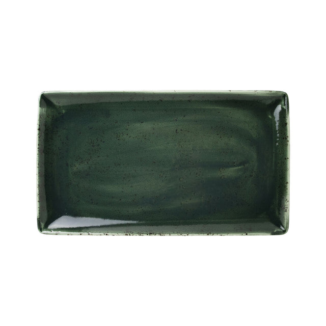 Vesuvius Burnt Emerald Rectangle Three 32 x 19cm (12 1/2 x 7 1/2") - Pack 6