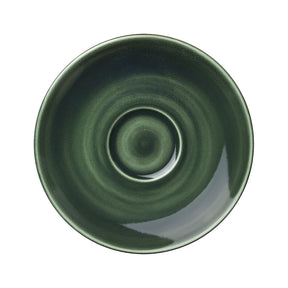 Vesuvius Burnt Emerald Liv Saucer 15.25cm (6") - Pack 12