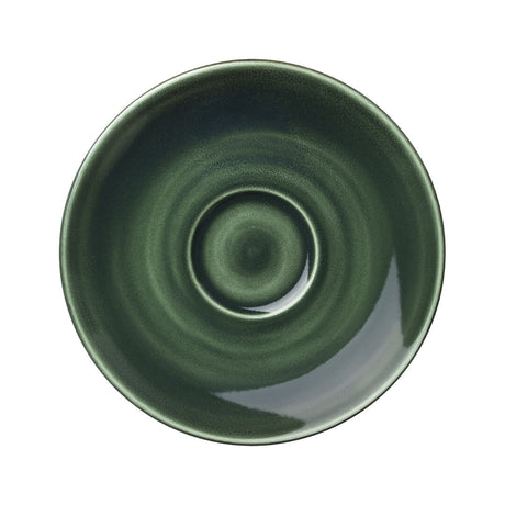 Vesuvius Burnt Emerald Liv Saucer 15.25cm (6") - Pack 12
