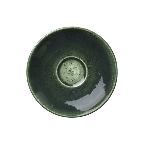Vesuvius Burnt Emerald Liv Saucer 12.5cm (4 7/8") - Pack 12