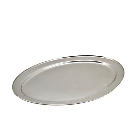 GenWare Stainless Steel Oval Flat 60cm/ 24"