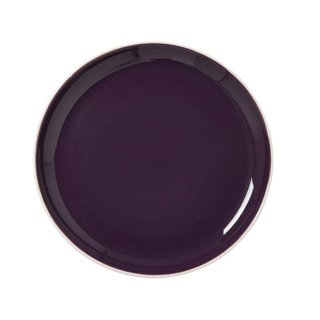 Nyx Damson Nordic Coupe Plate 25.25cm (10") - Pack 12
