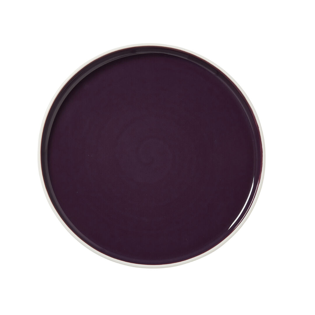 Nyx Damson Stack Plate 25.5cm (10") - Pack 12