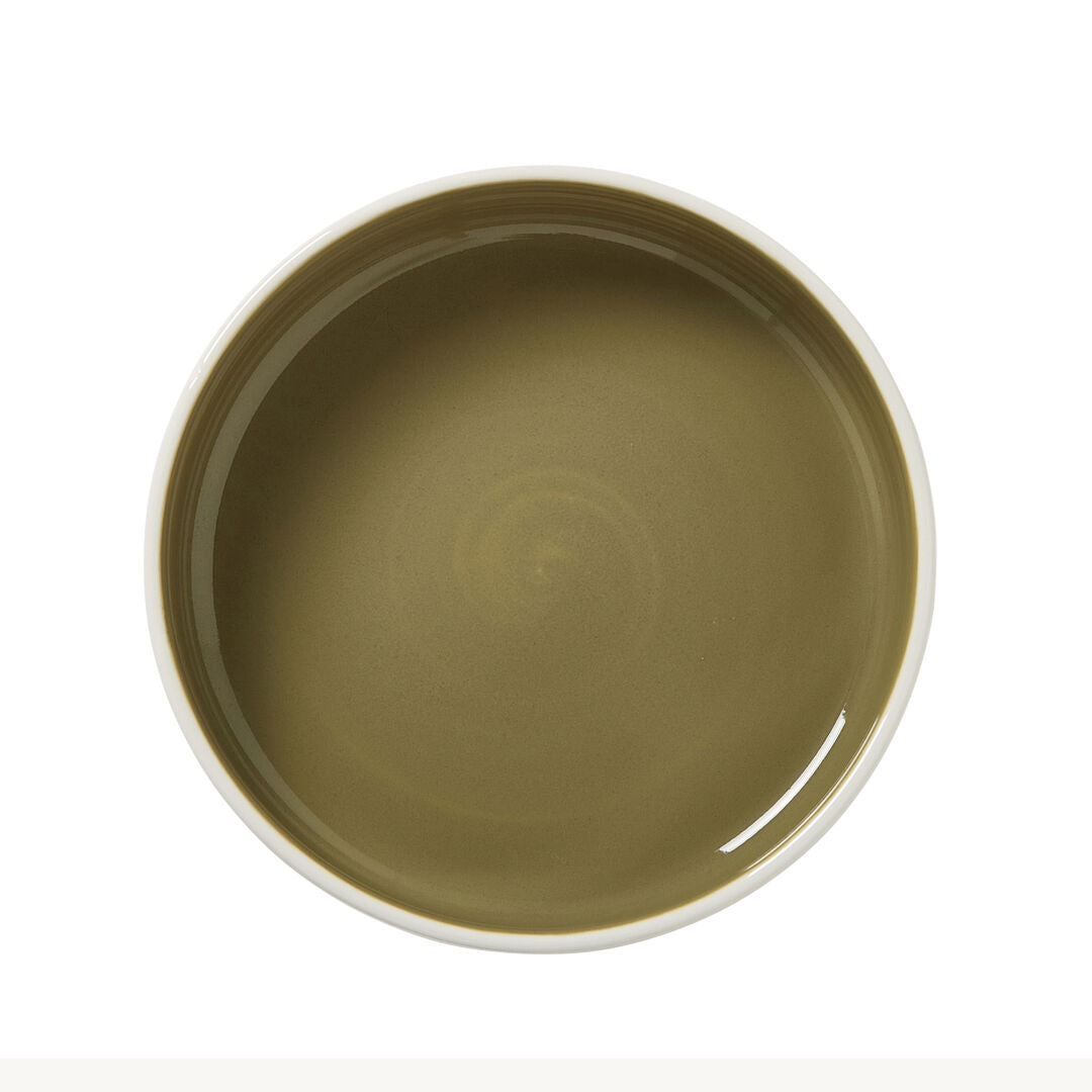 Nyx Olive Round Stacking Tray 16.5cm (6 1/2") - Pack 12
