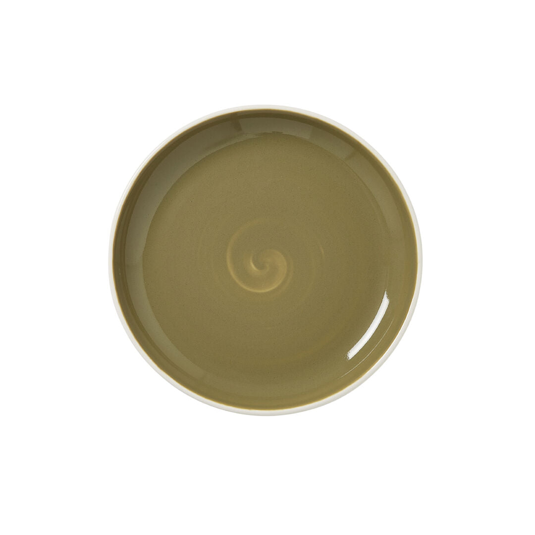 Nyx Olive Nordic Coupe Plate 20.25cm (8") - Pack 12