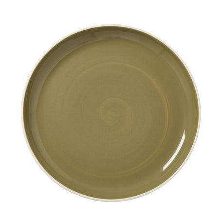 Nyx Olive Nordic Coupe Plate 28cm (11") - Pack 12