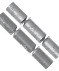 12" Silver Snowy Days Crackers 50Pk