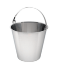 Swedish S/St. Bucket 10 Litre Graduated