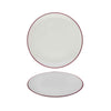 Modest Maroon Coupe Plate 25cm / 9.75"" - Pack 12