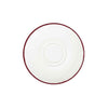 Modest Maroon Double Well Saucer 16cm / 6.25" - Pack 12