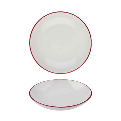 Modest Maroon Coupe Bowl 25cm / 9.75"  1140ml / 40oz - Pack 12