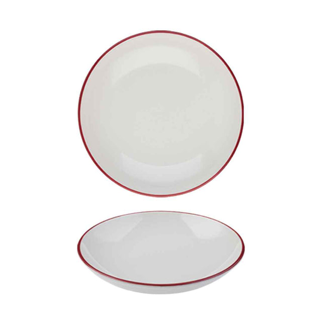 Modest Maroon Coupe Bowl 25cm / 9.75"  1140ml / 40oz - Pack 12