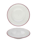 Modest Maroon Pasta Plate 25cm / 9.75"  420ml /  17.75oz - Pack 12