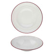 Modest Maroon Pasta Plate 28cm / 11"  560ml / 19.75oz - Pack 6