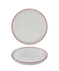 Modest Maroon Signature Plate 21cm / 8.25" - Pack 6