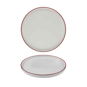 Modest Maroon Signature Plate 25.5cm / 10" - Pack 6