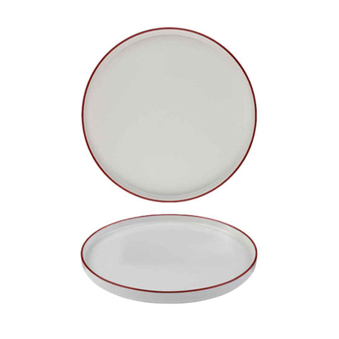 Modest Maroon Signature Plate 25.5cm / 10" - Pack 6