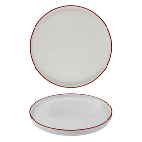 Modest Maroon Signature Plate 28cm / 11" - Pack 6