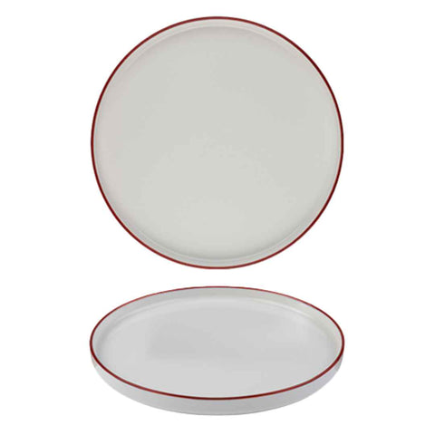 Modest Maroon Signature Plate 28cm / 11" - Pack 6