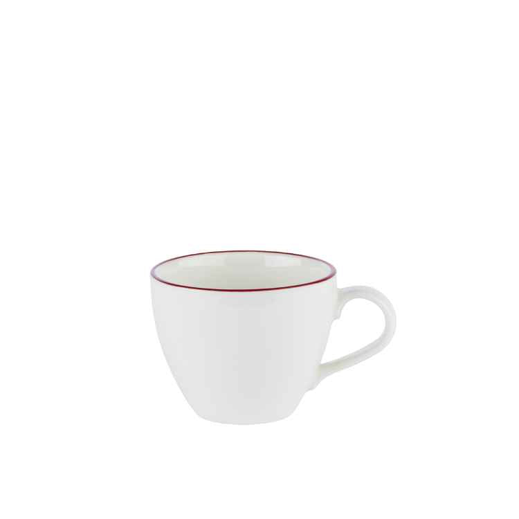 Modest Maroon Tea Cup 200ml / 7oz - Pack 12