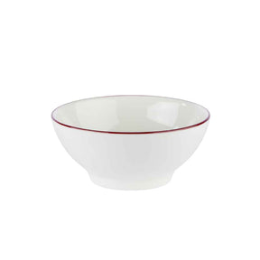 Modest Maroon Footed Bowl 14cm / 5.5"  450ml / 15.75oz - Pack 12
