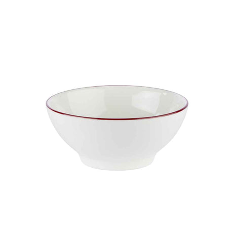Modest Maroon Footed Bowl 14cm / 5.5"  450ml / 15.75oz - Pack 12