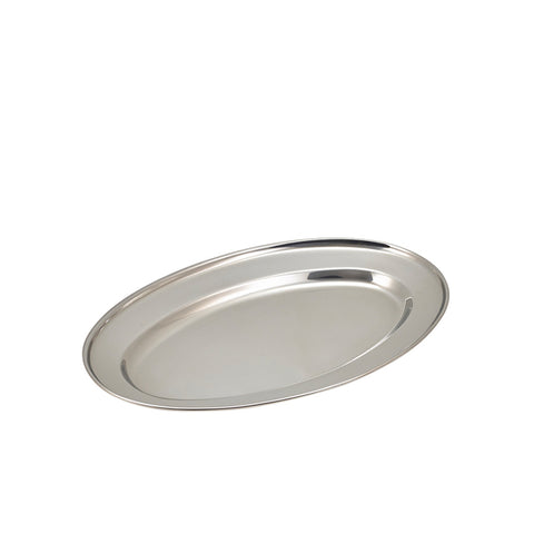 GenWare Stainless Steel Oval Flat 30cm/ 12"