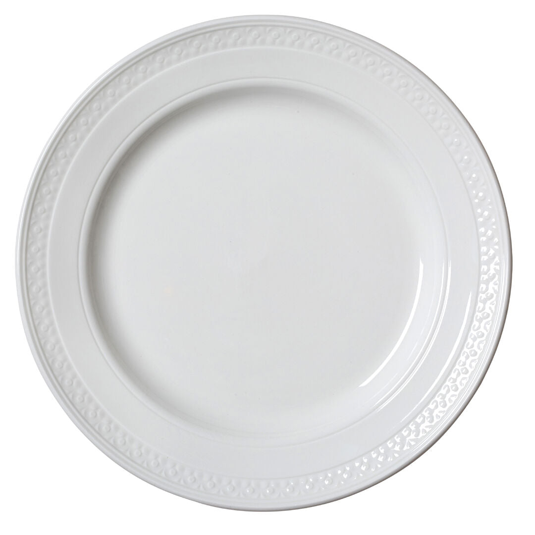 Bead Accent Plate 28.5cm (11 1/4") - Pack 6