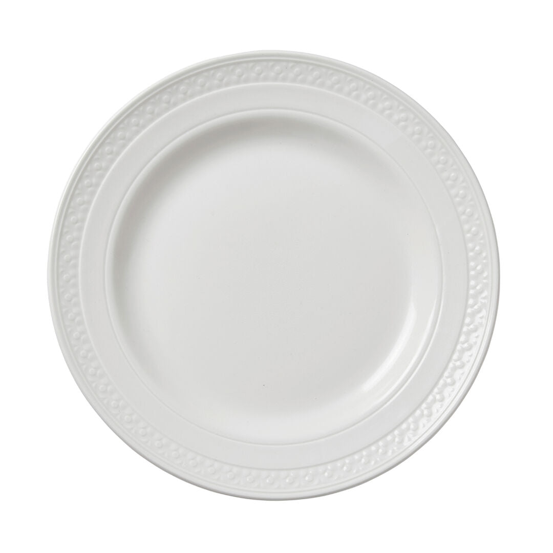 Bead Accent Plate 25.5cm (10") - Pack 12