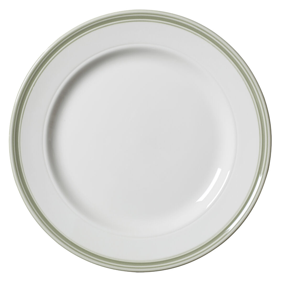Bead Sage Plate 28.5cm (11 1/4") - Pack 6