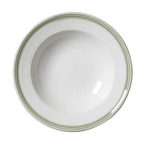 Bead Sage Soup/Pasta Plate 24cm (9 1/2") - Pack 12