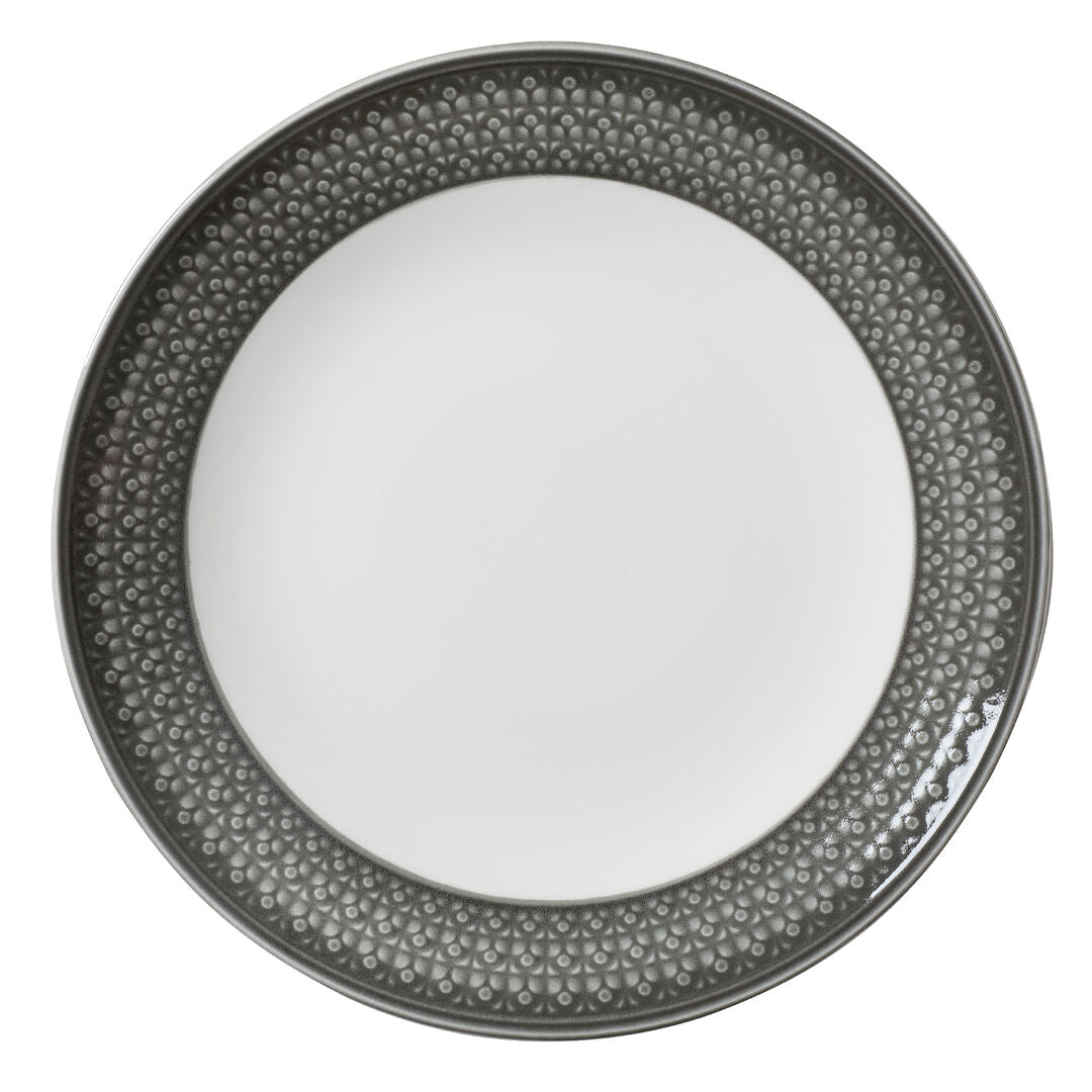 Bead Truffle Accent Coupe Plate 28.5cm (11 1/4") - Pack 6