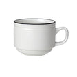 Bead Black Band Stacking Cup 20cl (7oz) - Pack 12