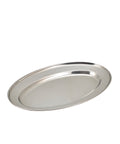 GenWare Stainless Steel Oval Flat 35cm/ 14"