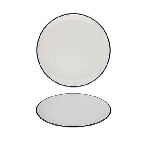 Modest Navy Coupe Plate 25cm / 9.75"" - Pack 12