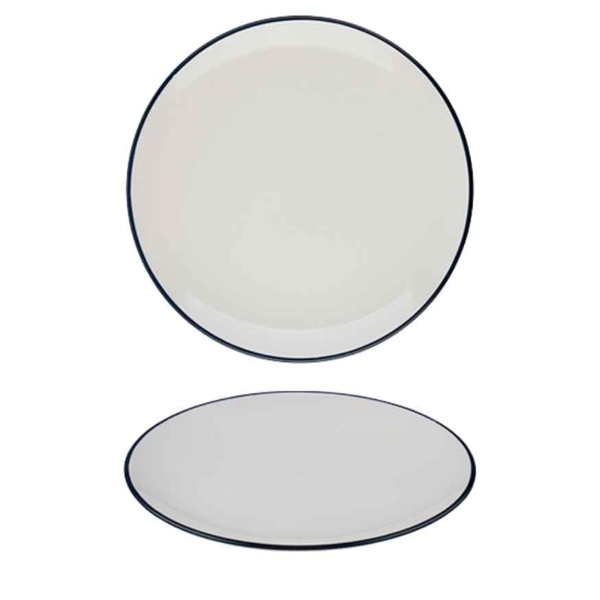 Modest Navy Coupe Plate 28.5cm / 11.25" - Pack 12