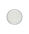 Modest Navy Double Well Saucer 16cm / 6.25" - Pack 12