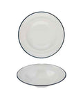Modest Navy Pasta Plate 25cm / 9.75"  420ml /  17.75oz - Pack 12