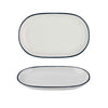 Modest Navy Oval Platter 28 x 18cm / 11" x 7" - Pack 6