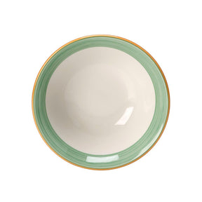 Rio Green Oatmeal Bowl 16.5cm 51.5cl (6 1/2" 18 1/9oz) - Pack 36
