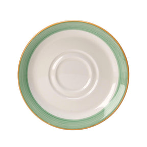 Rio Green D/W Saucer 14.5cm (5 3/4") - Pack 36